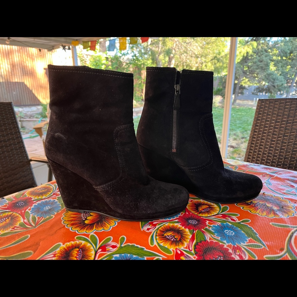 Prada wedges